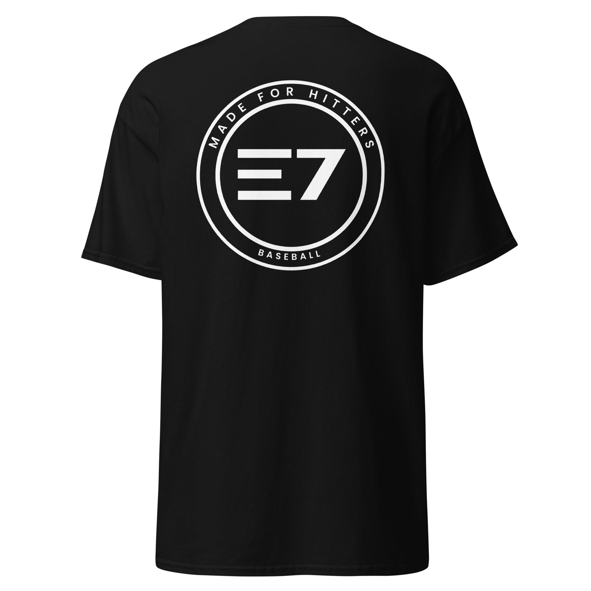 T-Shirt E7 "Badge" Black Back