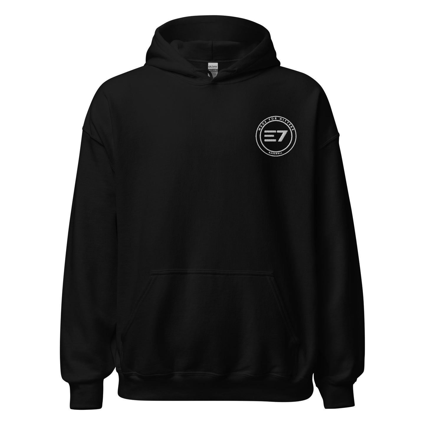 Hoodie E7 "Badge" Black
