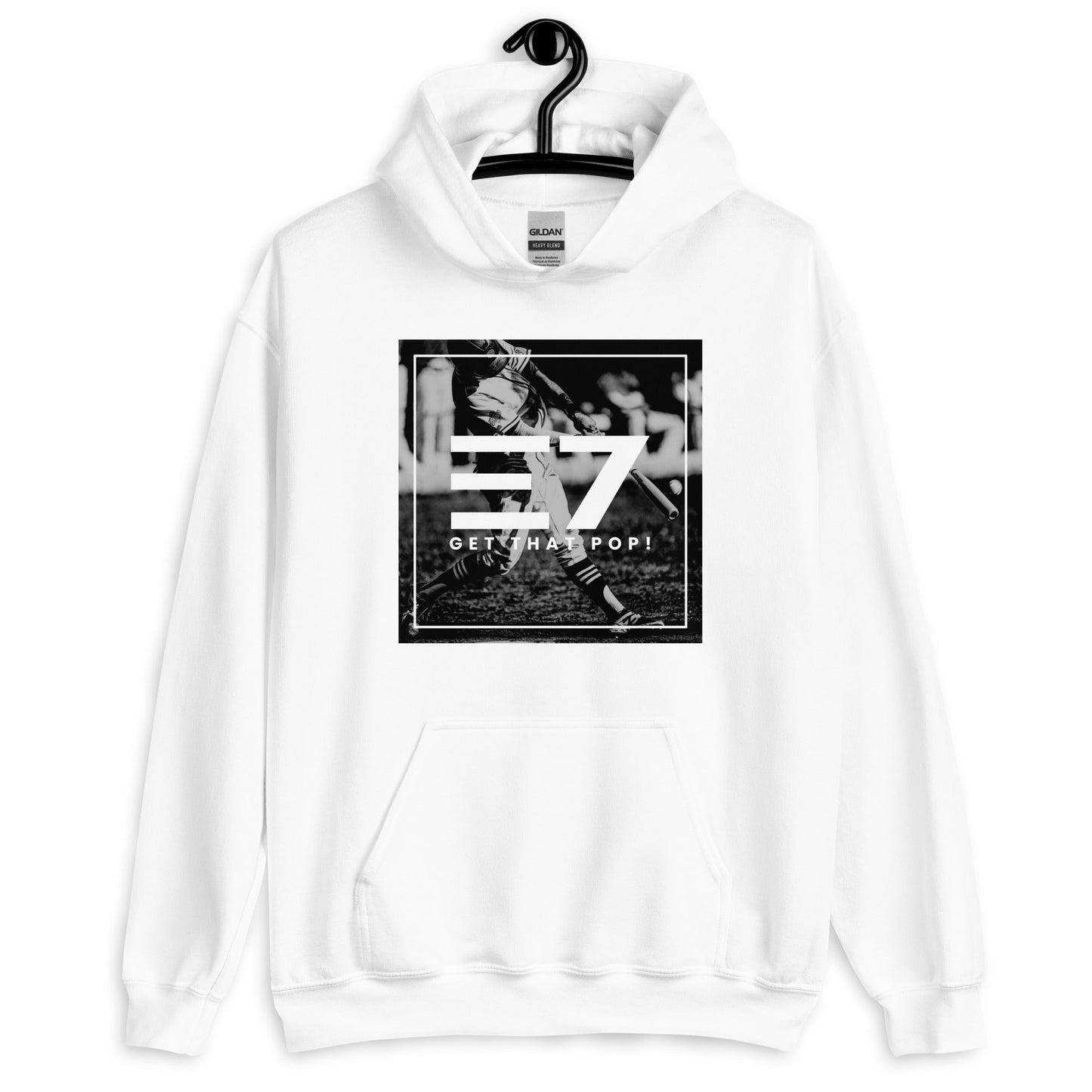 Hoodie E7 "Dinger" White