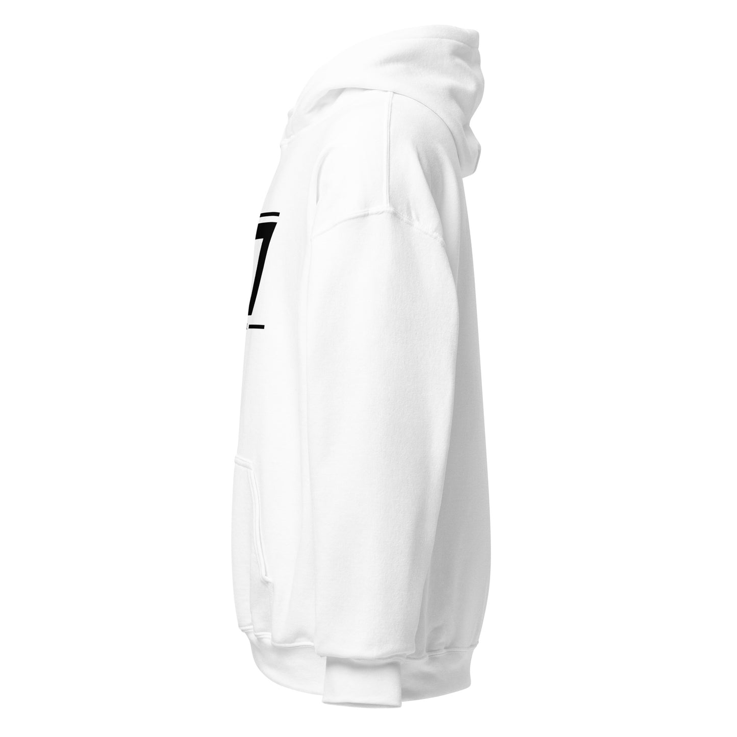 Hoodie E7 Baseball White