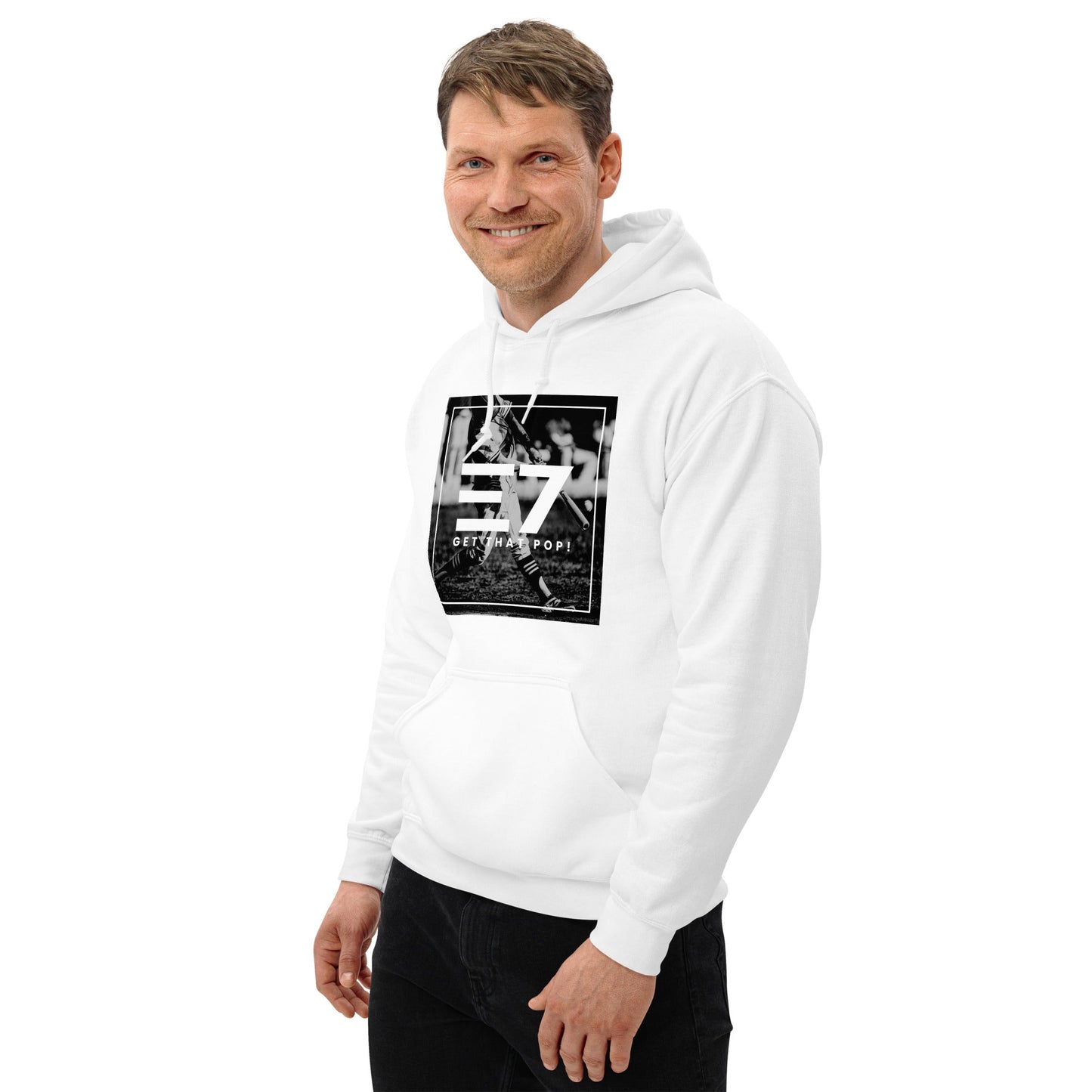 Hoodie E7 "Dinger" White