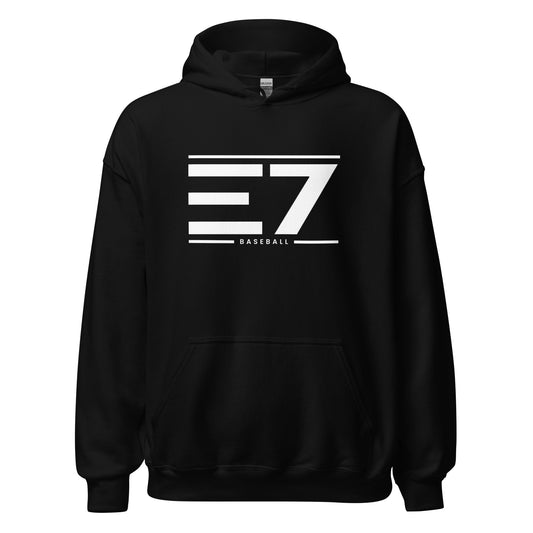 Hoodie E7 Baseball Black