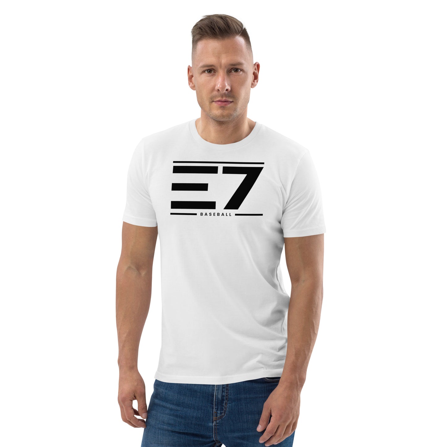 T-shirt E7 Baseball White Model